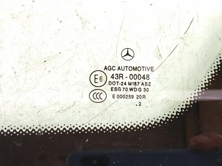 Mercedes-Benz CLS C218,X218 (2011 - 2017) 2186700200 Заднее боковое стекло — фото 2