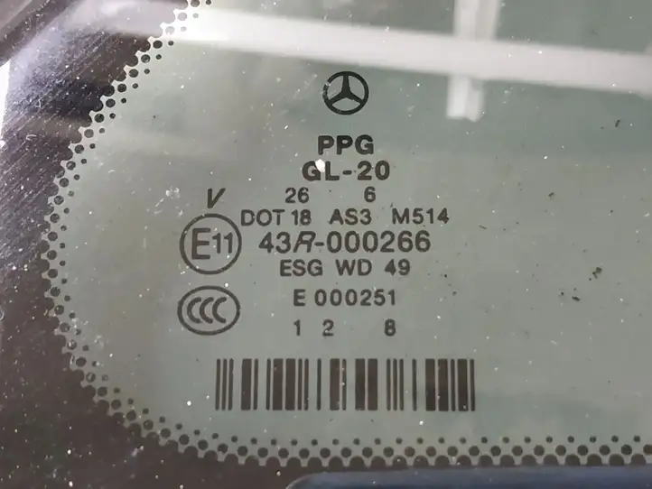Mercedes-Benz R W251 (2005 - 2013) 2516700650 Заднее боковое стекло — фото 2