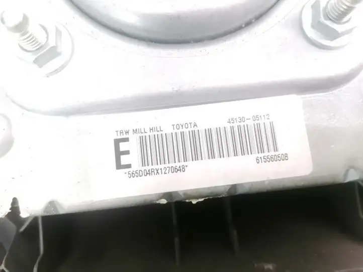 Toyota Avensis T250 (2003 - 2006) 45130-05112 Подушка безопасности руля — фото 3