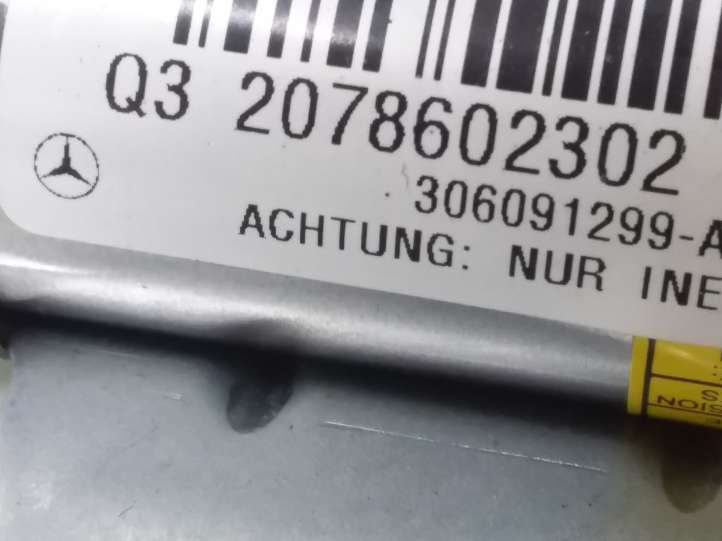 Mercedes-Benz E A207 (2010 - 2017)  2078602302 Подушка безопастности передней двери