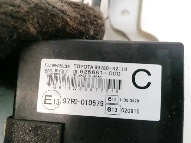 Toyota RAV 4 (XA30) (2006 - 2016) 8978042110 Блок иммобилайзера — фото 2