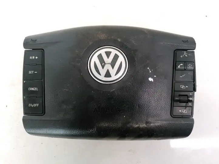 Volkswagen Touareg I (2002 - 2010) 7L6880201CT Подушка безопасности руля — фото 1