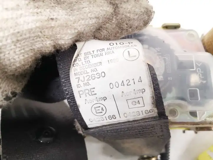 Daihatsu Sirion (1998 - 2004) 7j2630 Передний ремень безопасности — фото 3