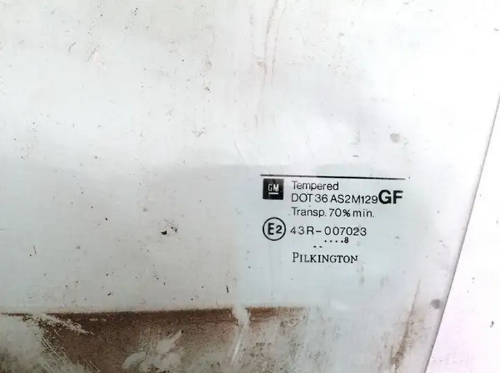 Opel Astra G (1998 - 2004) Стекло передней двери — фото 2