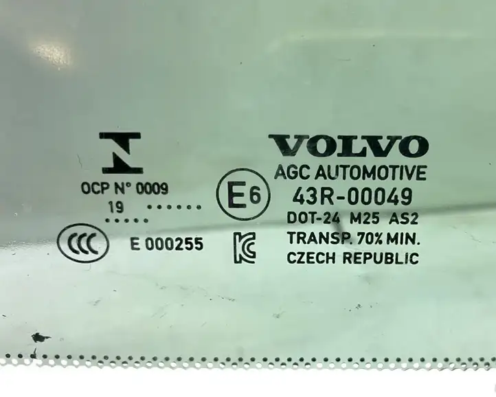 Volvo XC90 (2014 - 2019) 32244138 Заднее боковое стекло — фото 4