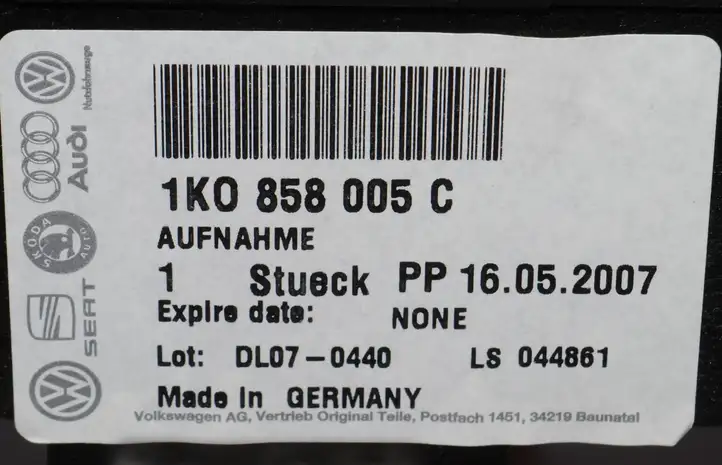 Volkswagen Jetta V (2005 - 2010) 1K0858005C Прочие внешние детали — фото 3