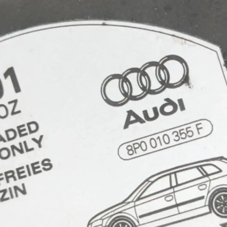 Audi A3/S3 8P (2008 - 2013) 8P0010355F Крышка топливного бака — фото 6