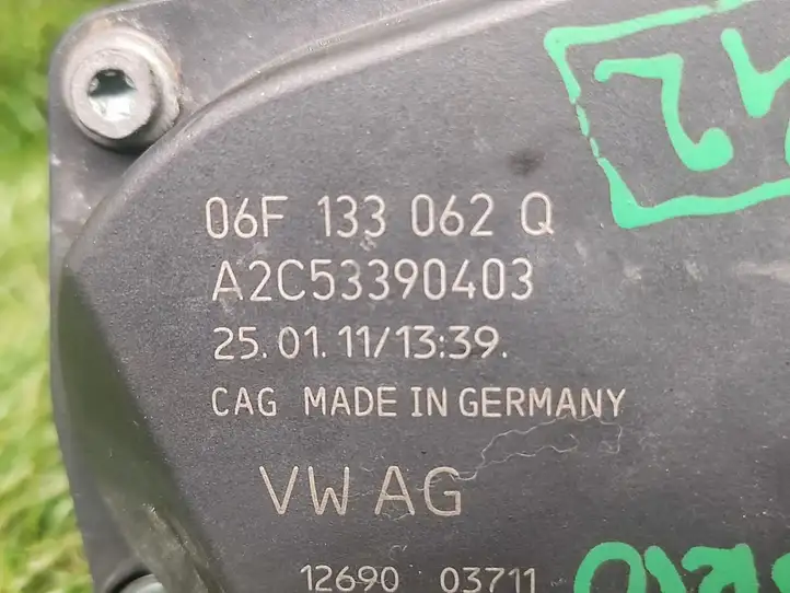 Audi A3/S3 8P (2008 - 2013) 06F133062Q Дроссельная заслонка — фото 2