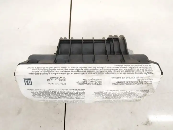 Opel Meriva A (2002 - 2006) 16835554 Подушка безопасности пассажира — фото 2