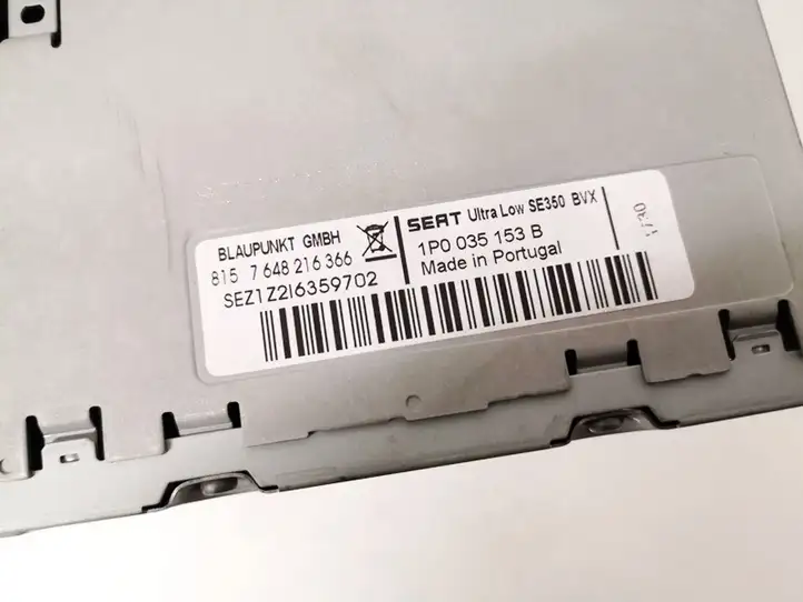 Seat Leon (1P) (2005 - 2012) 1p0035153b Магнитола / мультимедийная система — фото 2