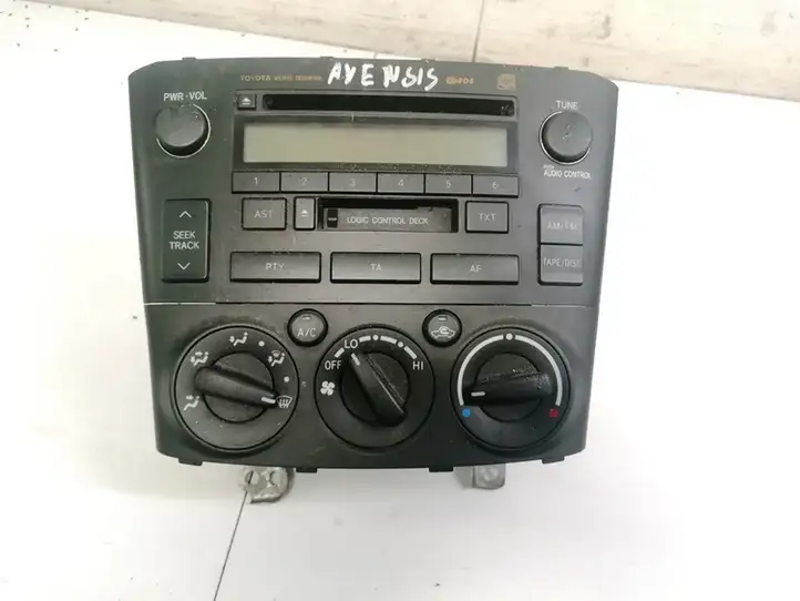 Toyota Avensis T250 (2003 - 2006) 8612005071 Магнитола / мультимедийная система — фото 1