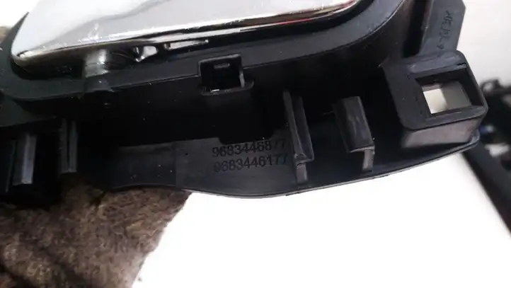 Peugeot 5008 (2009 - 2013) 9683446877 Внутренняя ручка задней двери — фото 2