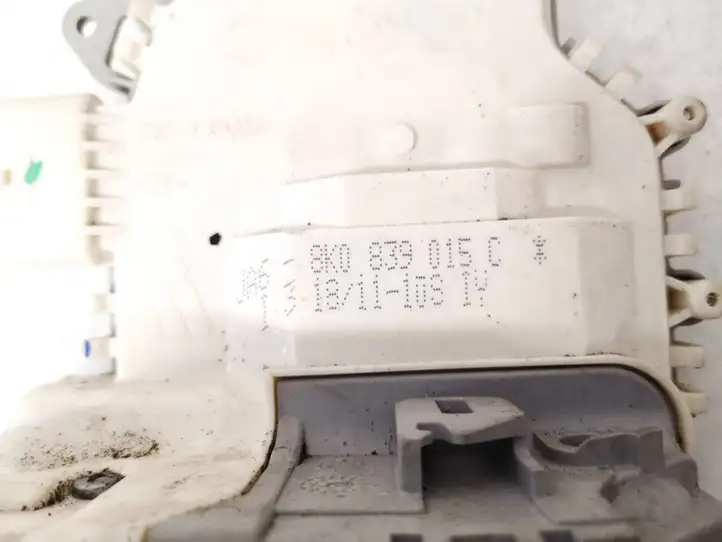 Audi A4 S4 B8 8K (2011 - 2015) 8k0839015c Замок задней двери — фото 3