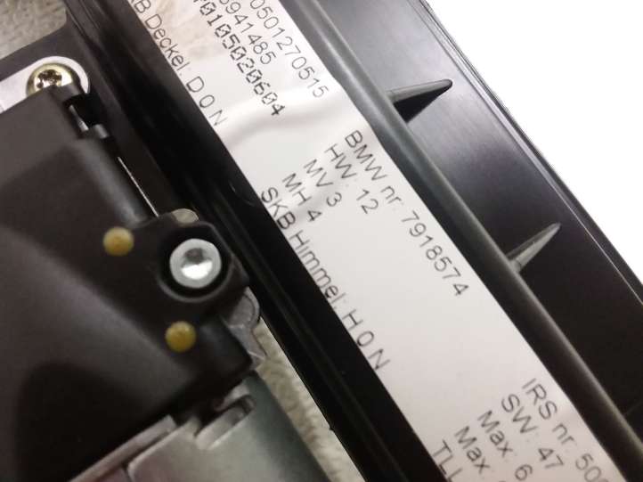 BMW 5 E60 E61 (2004 - 2010)  7918574 Комплект раздвижной крыши