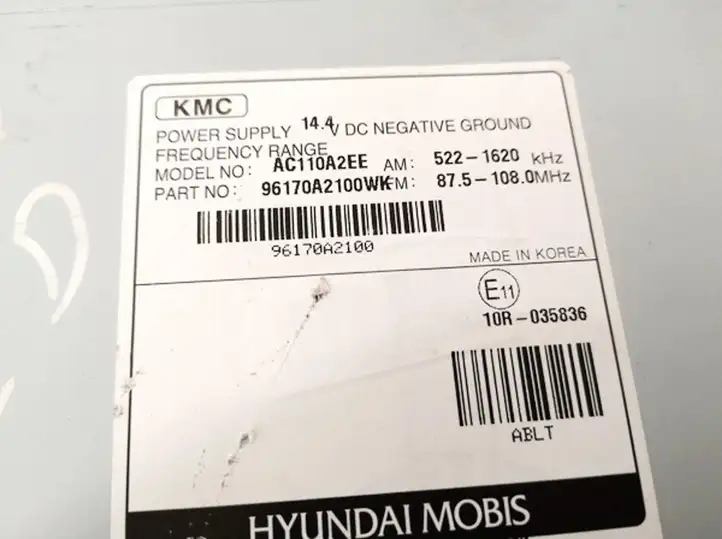 Kia Ceed (2010 - 2012) ac110a2ee Магнитола / мультимедийная система — фото 2
