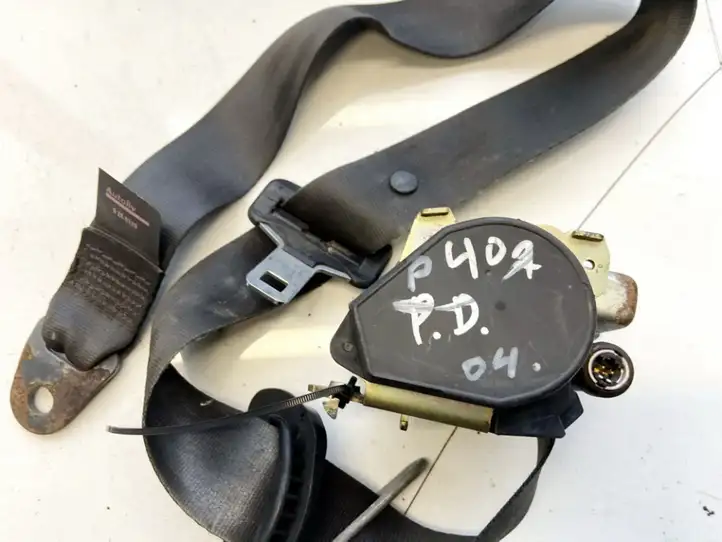 Peugeot 407 (2004 - 2011) b507743 Передний ремень безопасности — фото 3