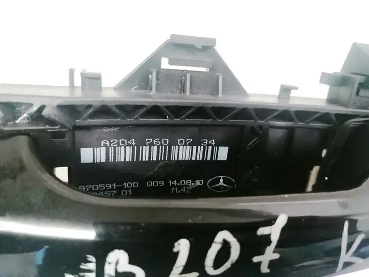 Mercedes-Benz C W204 (2007 - 2014) a2047600734 Наружная ручка двери — фото 3