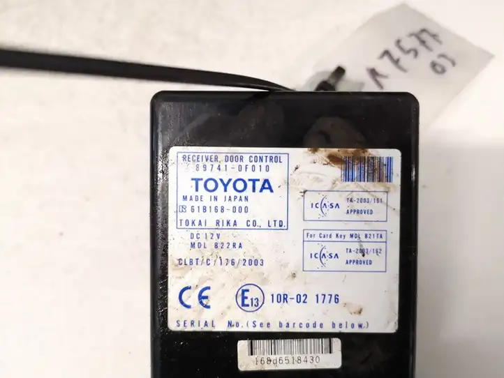 Toyota Corolla Verso AR10 (2004 - 2009) 897410f010 Блок управления дверью — фото 2