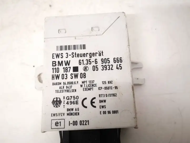 Mini One Cooper R50-53 (2000 - 2012) 61356905666 Блок иммобилайзера — фото 2