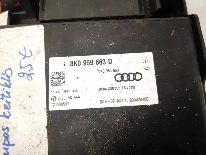 Audi A6 C7 (2011 - 2014) 8K0959663D Прочие блоки управления — фото 2