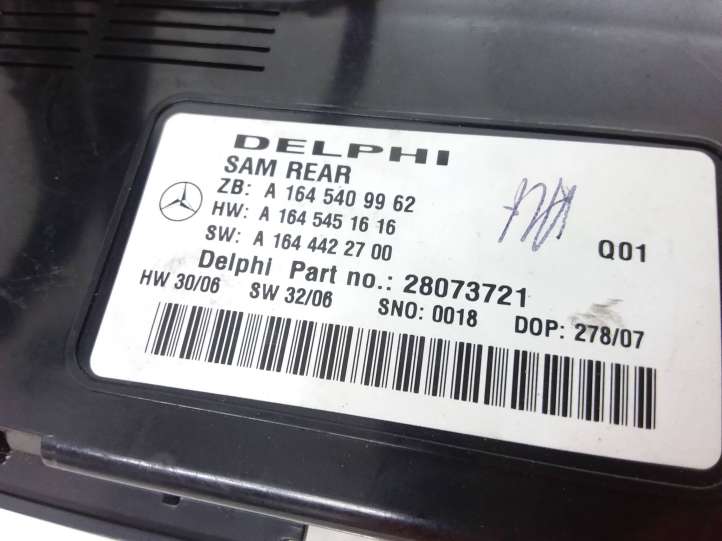 Mercedes-Benz R W251 (2005 - 2013)  A1645409962 Блок управления SAM