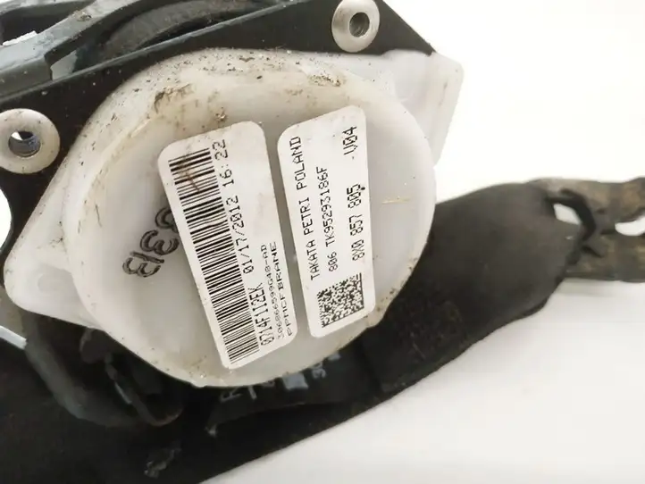 Audi A1 (2010 - 2014) 8X0857805 Задний ремень безопасности — фото 3