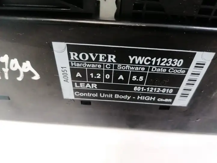 Rover 75 (1995 - 2006) YWC112330 Модуль комфорта — фото 3