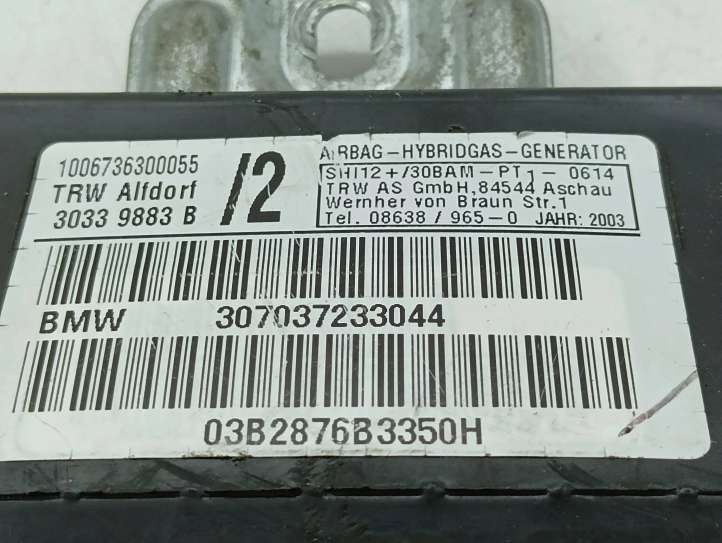 BMW X5 E53 (1999 - 2006)  7037233 Подушка безопастности передней двери