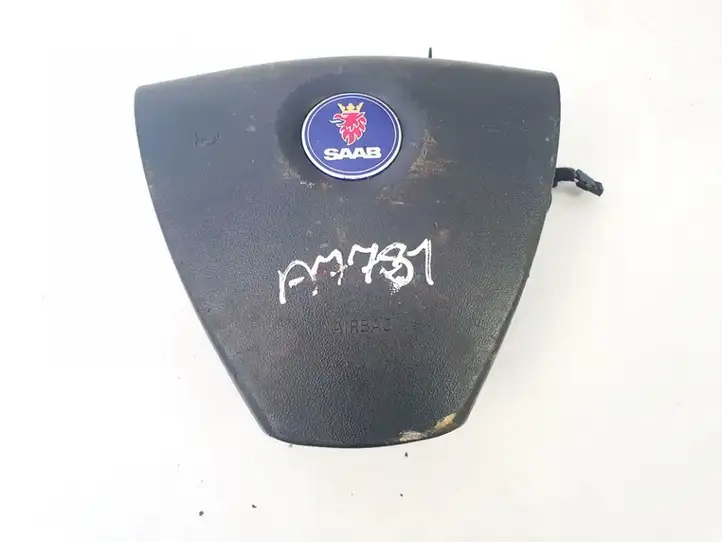 Saab 9-3 Ver2 (2003 - 2007) 600306800d Подушка безопасности руля — фото 2