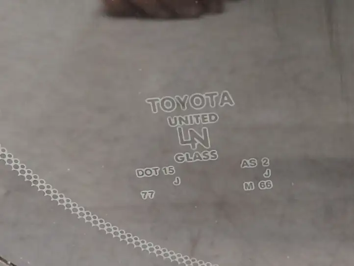 Toyota RAV 4 (XA30) (2006 - 2016) DOT15 Заднее боковое стекло — фото 3