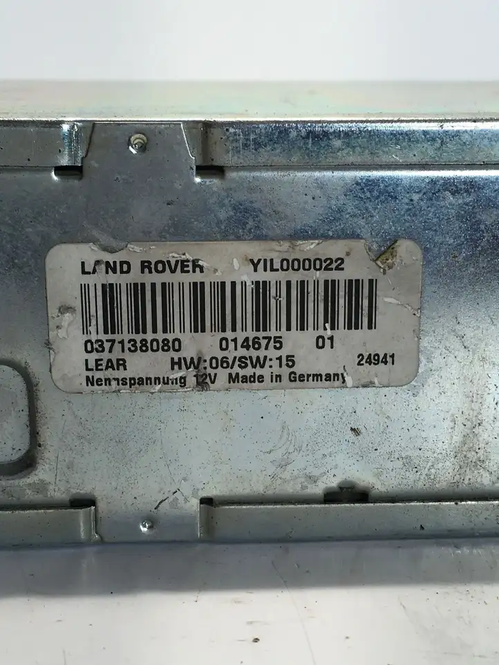 Land Rover Range Rover L322 (2002 - 2005) 037138080 Контроллер мультимедийной системы — фото 5