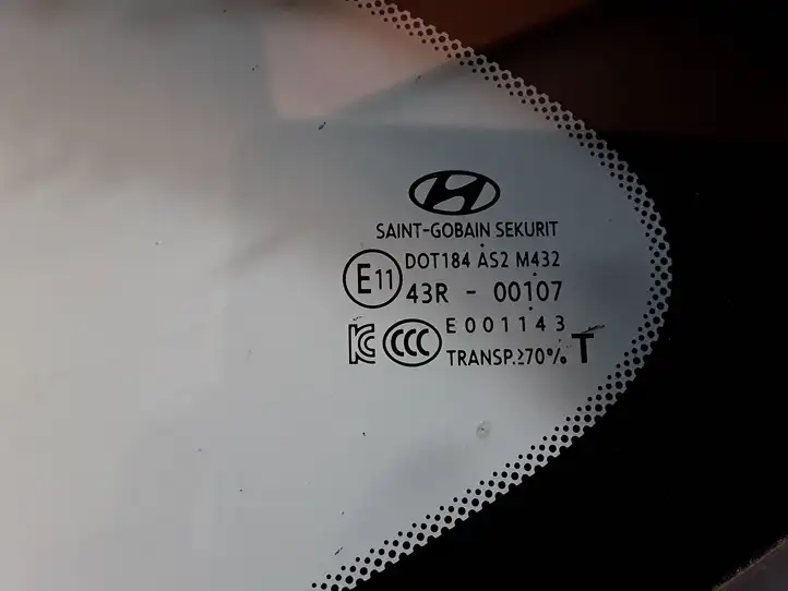 Hyundai Tucson LM (2010 - 2015) 43R00107 Заднее боковое стекло — фото 2