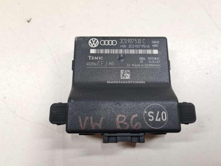 3C0907530C Volkswagen PASSAT B6 Gateway valdymo modulis