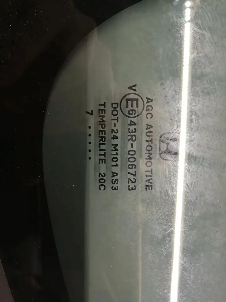 Honda CR-V (2012 - 2016) 43R006723 Заднее боковое стекло — фото 4