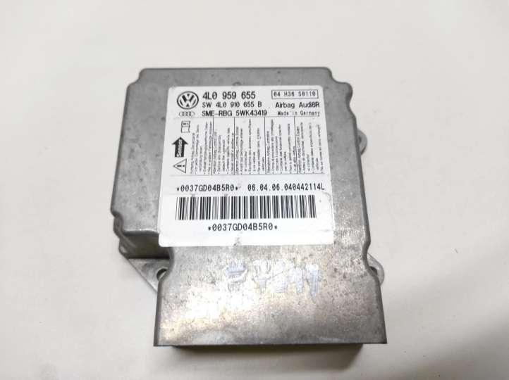 4L0959655 Audi Q7 4L Oro pagalvių valdymo blokas