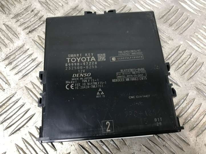 8999047220 Toyota Prius (XW50) Beraktės sistemos KESSY (keyless) valdymo blokas/ modulis