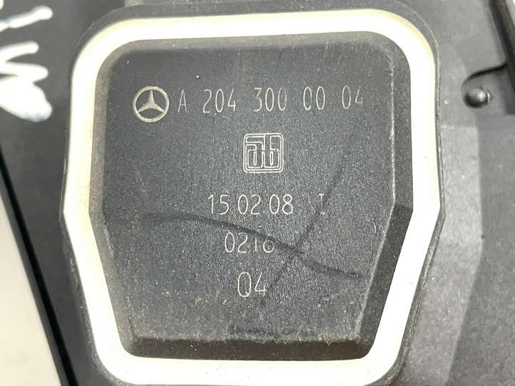Mercedes-Benz C W204 (2007 - 2014)  A2043000004 Педаль акселератора