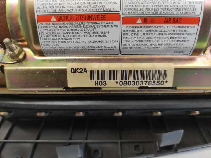 Mazda 6. (2005 - 2007)  08030378550 Подушка безопастности колен