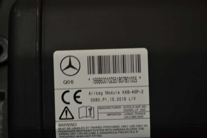 Mercedes-Benz GL X166 (2013 - 2019)  a1668600102 Подушка безопастности колен