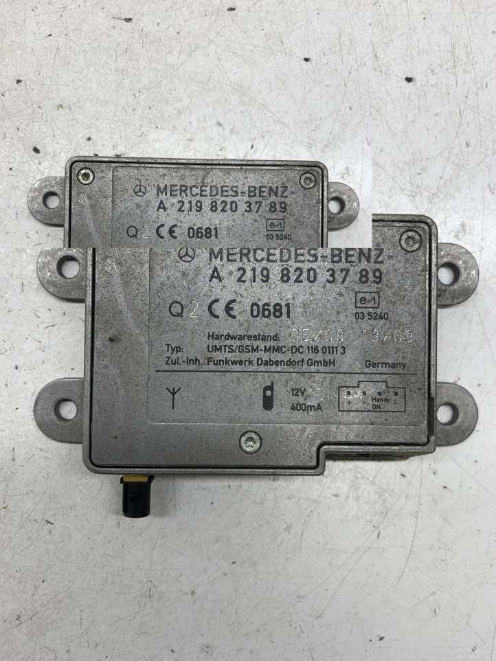 A2198203789 Mercedes-Benz E W212 Antenos stiprintuvas