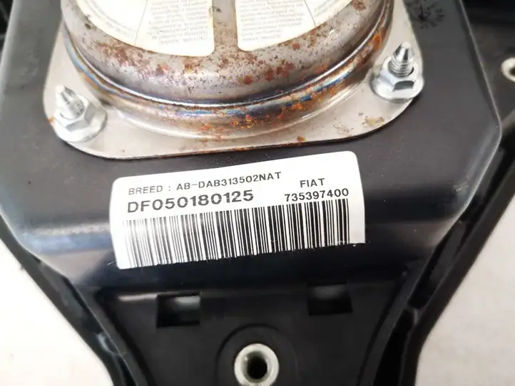 Fiat Stilo (2001 - 2010) 735397400 Подушка безопасности руля — фото 3