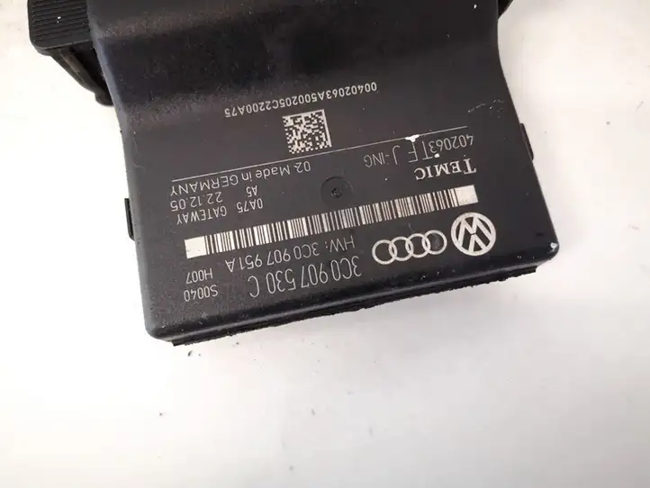 Volkswagen PASSAT B6 (2005 - 2010) 3c0907530c Прочие блоки управления — фото 2