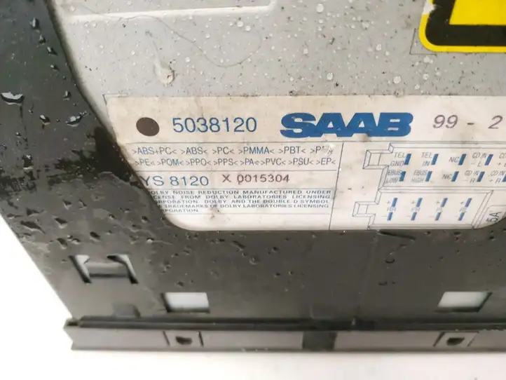 Saab 9-5 (1998 - 2005) 5038120 Магнитола / мультимедийная система — фото 3