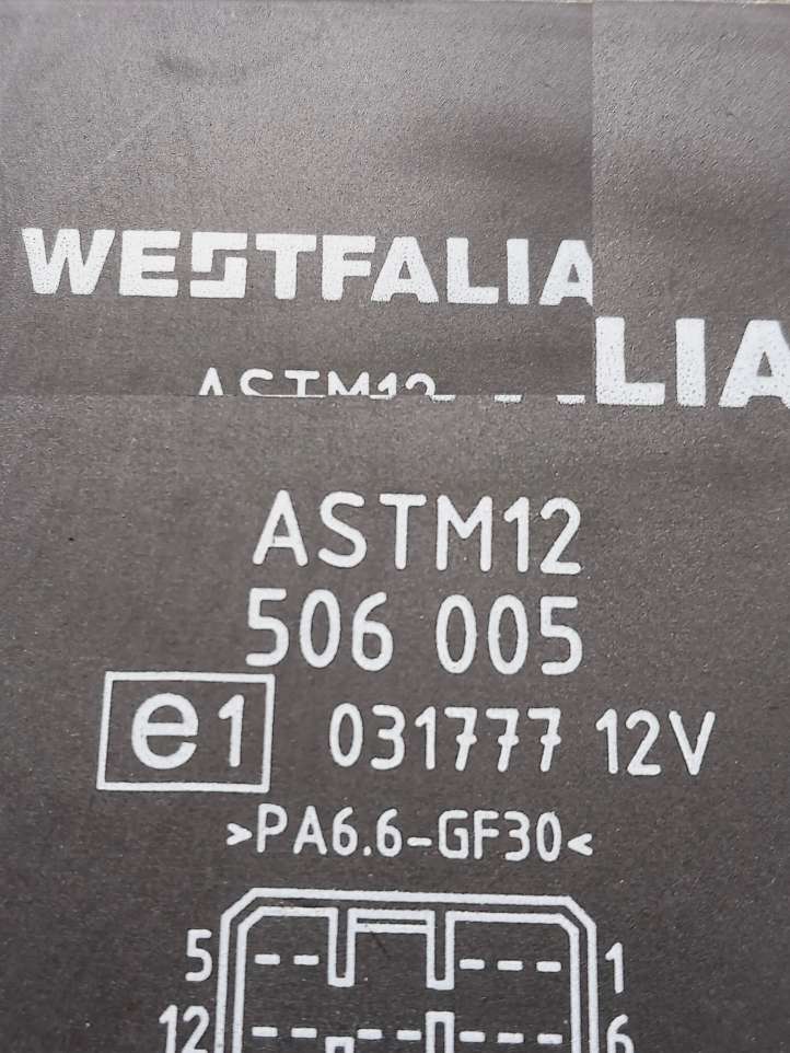 Opel Omega (1999 - 2004)  ASTM12 Блок управления крюка для прицепа