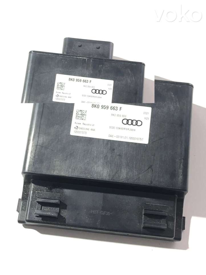 Audi A7 (2010 - 2014)  8K0959663F Преобразователь напряжения / обменный модуль