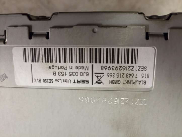 Seat Ibiza IV (6J,6P) (2008 - 2017)  W06J0035153B Блок управления HiFi audio