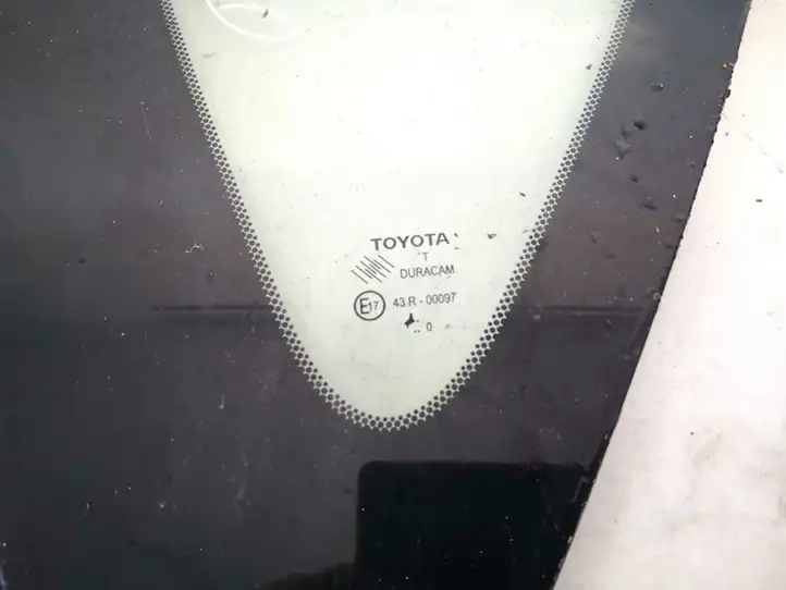 Toyota Verso (2009 - 2012) Заднее боковое стекло — фото 2