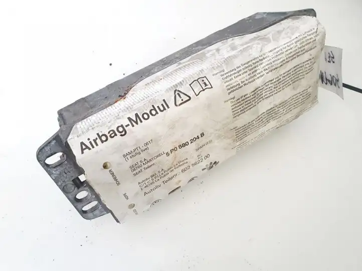 Seat Altea (2004 - 2009) 5p0880204b Подушка безопасности пассажира — фото 1
