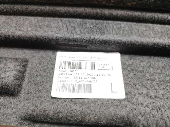 Kia Ceed (2015 - 2018)  85731A2500WK Боковая отделка (у окна)