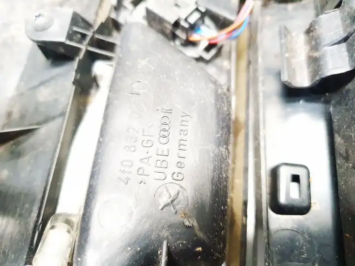 Audi A6 S6 C6 4F (2004 - 2008) 4f0837020c Внутренняя ручка двери — фото 3